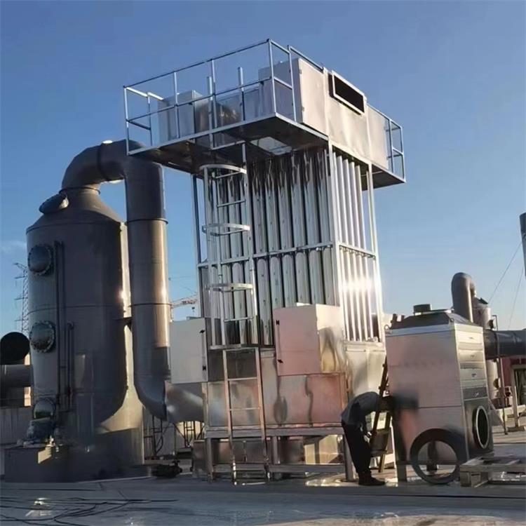 廢氣處理現(xiàn)場施工